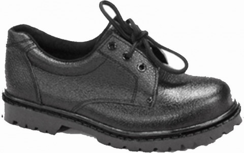 รองเท้าหนังเสริมหัวเหล็ก